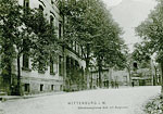 View of the Wittenburg court building around 1910. Wittenburg municipal archives.